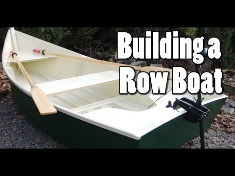 12 yr Old Builds a Row Boat!! 12 yr Old Builds a Row Boat!!