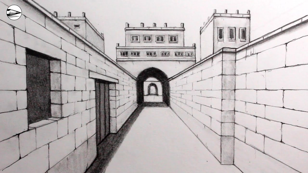 Alleyway Drawing Alleyway Drawing
