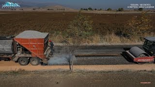 YEŞİLOBA - MESTHÖYÜK GURUP YOLU ASFALT ÇALIŞMASI  - NURDAĞI BELEDİYESİ 19,11,2019