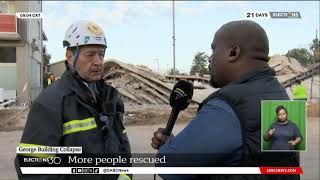 George Building Collapse | Rescue teams to search in new area today: Colin Deiner