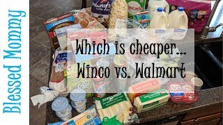 WINCO GROCERY HAUL || WHICH IS CHEAPER: Winco or Walmart