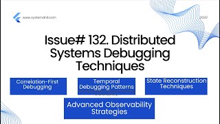Master Distributed System Debugging Techniques | System Design Interview Guide 2025 | Reliability