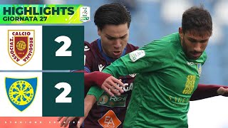 Reggiana-Carrarese 2-2 | Il gioiello di ZUELLI non basta, la riprende VIDO | HIGHLIGHTS Serie BKT