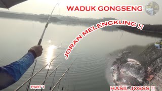 JORANKU TERSIKSA DI SPOT INI !! Mancing Babon Nila Bendungan Gongseng Part 1