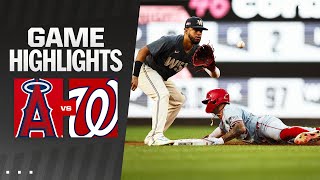 Angels vs. Nationals Game Highlights (8/10/24) | MLB Highlights