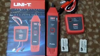 طريقة استخدام جهاز فاحص الاسلاك LINI-T  UT682D_ How to use the wire tester