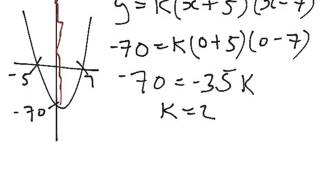 Finding the constant on parabolas and cubics tutorial