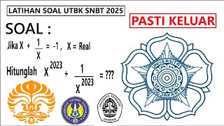 Latihan Soal UTBK 2025  - Ujian Mandiri Dan SNBT 2025 #SNBT2025