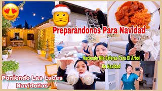 Hicimos Nuevos Cambios 🏠Decoraciones Navideñas Para El Arbol De Navidad - Luces Ollny 💫