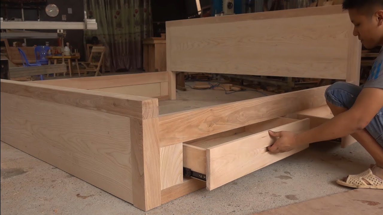 Woodworking Projects For Beginners -- Instructions For Making A Bed ...