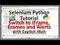 Selenium Python Iframe | Selenium Python Iframe Switch | Selenium Python Alert Handling | Selenium