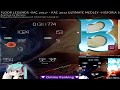 osu!Taiko 200 BPM FULL single tap with HR (liveplay)