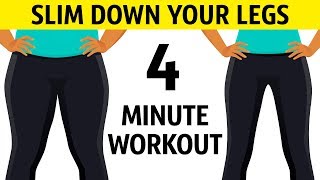 A 4-Minute Workout to Slim Down Your Legs