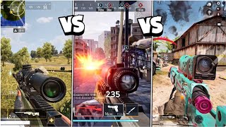 PUBG NEWSTATE vs BATTLEFIELD MOBILE vs COD MOBILE