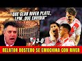 RELATOR DE BOCA SE EMOCIONA CON EL GRAN RIVER PLATE 3 BARRACAS 0 | MOMENTO EPICO