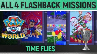 PAW Patrol World - All Flashback Missions 🏆 Time flies