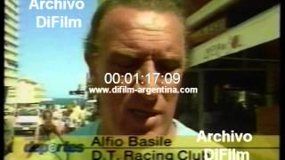 Daniel Lalin - Alfio Basile - Hugo Gatti - Inicio temporada Racing Club 1997