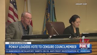 Poway leaders vote to censure councilmember