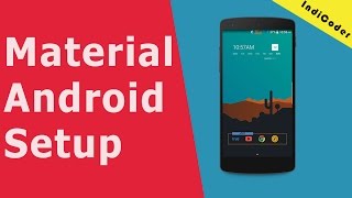 Material Android Home Screen Setup