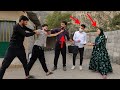 The presence of a lawyer and an expert at Kobra's house and Ali's conflict with them