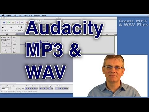 Audacity Tutorial How to Save a WAV or MP3 File | Export Sound Format Tutorial Audacity Tutorial How to Save a WAV or MP3 File | Export Sound Format Tutorial