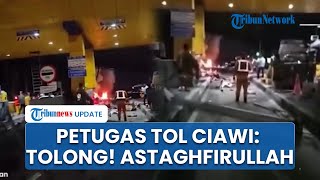 Suasana Mencekam Lokasi Laka Maut Tol Ciawi yang Tewaskan 8 Orang, Petugas: Tolong! Astaghfirullah