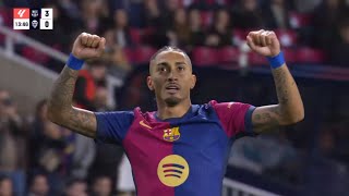 Raphinha Goal vs Valencia, Fermín López Assist, Barcelona vs Valencia Highlights, Laliga 2025