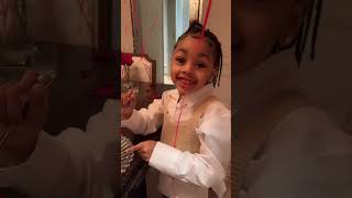 Cardi B Asking Her Daughter How Was The Cake. Funny Reply 😂 #viral #celebrity #y