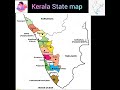 kerala and it s districts indiangeography map kerala india geography upsc opsc shorts studywithkoko