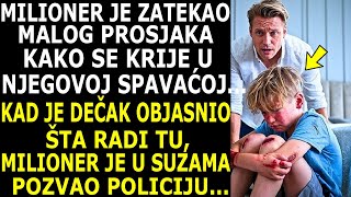 MILIONER U SVOJOJ SPAVAĆOJ SOBI PRONAŠAO MALOG BESKUĆNIKA. KAD MU JE DEČAK OBJASNIO, MILIONER JE POZ