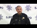 Raw Video: SJPD Chief Announces Arrest Of Civilian Employee