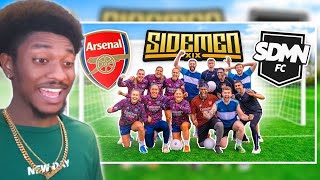 SIDEMEN VS ARSENAL WOMENS TEAM?!!🤣 Reaction!