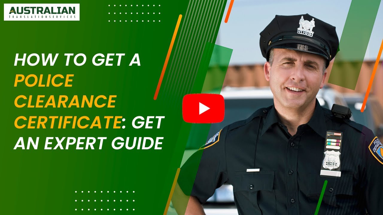 How To Get A Police Clearance Certificate: Get An Expert Guide - YouTube