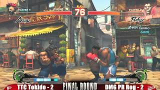 FRXIV ssf4 GRAND FINALS PR balrog vs MCZ TTC Tokido.