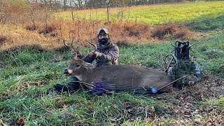 11/16/23. Buck Harvest. Virginia Traditional Bowhunting.