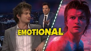 Joe Keery talks • Stranger Things 5 • Emotional final season