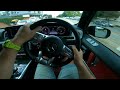 pov mercedes g700 with brutal exhaust sound