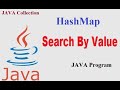 HashMap Class : Search By Value in java