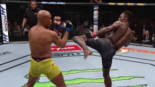 Israel Adesanya vs Anderson Silva - slow motion | UFC | MMA