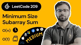 LeetCode 209 - Minimum Size Subarray Sum