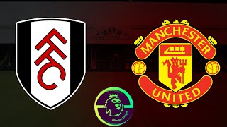 Fulham vs Manchester United 20/1/2021 Premier League/ FIFA 21