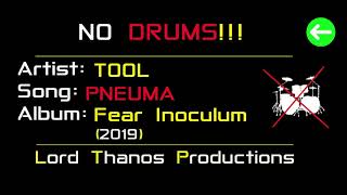 Tool - Pneuma | NO DRUMS  | Backing Track | (Drumless)