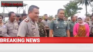 Mengejutkan POLISI DAN TENTARA BERKELAHI😱Apa yang terjadi...