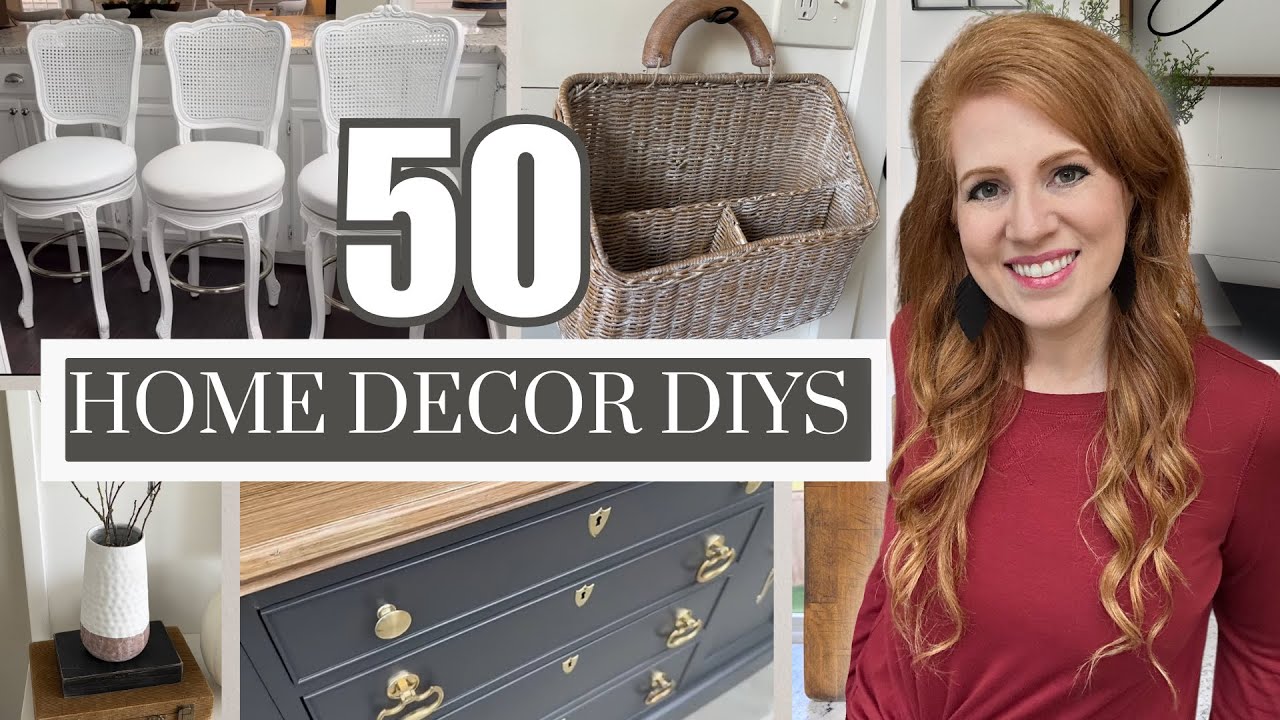 50 Diy Home Decor Thrift Flips Affordable Decorating Ideas Youtube