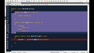 10.8 : Practising Method Overloading — [Abdul Bari] Java Course