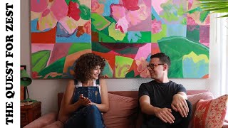 JAW-DROPPING ART STUDIO Makeover! Explore Blair Gallacher's Dreamy Apartment Sanctuary! 😱🎨
