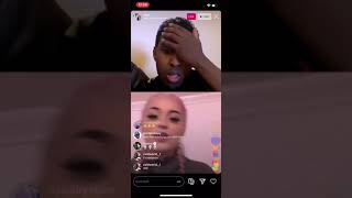 Datbitchbarbiee on Instagram live with top5