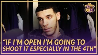 Lakers Post Game: Lonzo Ball On If Missing Shots Affected His Energy