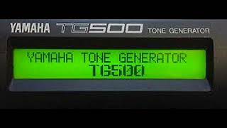 Yamaha TG500 Demo