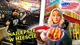 Sprawdzamy NAJLEPSZE hot dogi w Nowym Yorku! | Ile KOSZTUJE bilet na mecz NBA?| Smacznego NY Vlog. 8